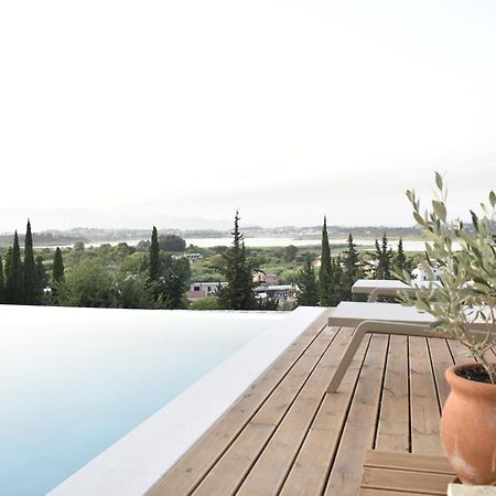 Corfu View Deluxe Villa เปรามา ภายนอก รูปภาพ