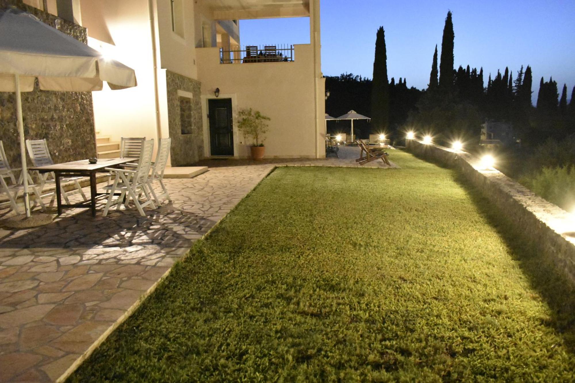 Corfu View Deluxe Villa เปรามา ภายนอก รูปภาพ