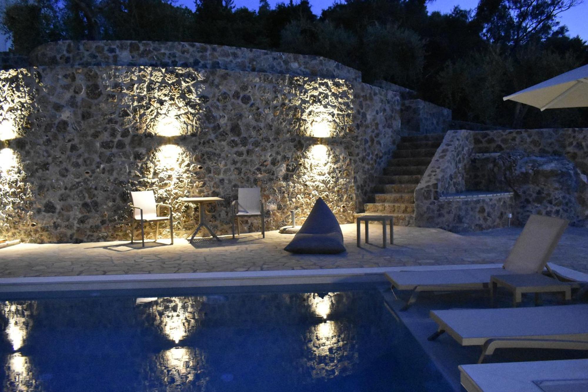 Corfu View Deluxe Villa เปรามา ภายนอก รูปภาพ
